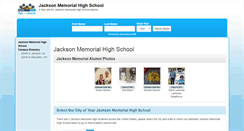 Desktop Screenshot of jacksonmemorialhighschool.net